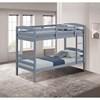Finsbury FM-BK110GY-T Twin Twin Bunk Bed image 2