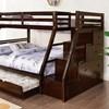 Ellington FM-BK611ES Twin/Full Bunk Bed image 1