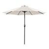 Soli LA-A009SV+BASE 9' Outdoor Umbrella w/ Auto Tilt + 21