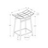 Counter Height Stool (I 2387) image 3