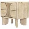 Haru 2-Drawer Nightstand (HAR002) image 1