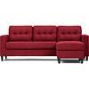 Fabric 2 pc Sectional (8684122 2 pc Sectional - Red) image 2