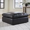 Pouf Emilia en cuir et aspect cuir (3090208) image 3
