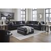 Emilia Leather Match Ottoman (3090208) image 9