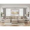 LadyMae Fabric Ottoman (5940408) image 6