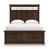 Taffenbrook Queen Panel Bed with Storage (B849-57/B849-54S/B849-97) image 3