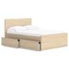 Lit plateforme double Onita avec rangement (EB9632-287/EB9632-84/EB9632-89/EB9632-260/B100-12) image 2