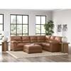 WillowBend Leather Look Ottoman (PC2770408) image 5