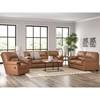 WillowBend Stationary Leather Look Loveseat (PC2770435) image 10