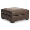WillowBend Leather Look Ottoman (PC2770508) image 1