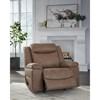Status Check Rocker Leather Look Recliner (PC6530825) image 7