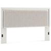 Zuraleus PCB3381-58 King Upholstered Panel Headboard image 1
