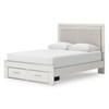 Zuraleus Queen Upholstered Panel Bed with Storage (PCB3381-57/PCB3381-54S/PCB3381-95/B100-13) image 1