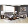 5Z-Comfort Power Reclining Leather Match Loveseat with Console (PCU1090018) image 15