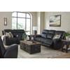 5Z-Comfort Power Leather Match Recliner (PCU1090213) image 13