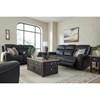 5Z-Comfort Power Leather Match Recliner (PCU1090213) image 9