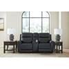 5Z-Comfort Power Reclining Leather Match Loveseat with Console (PCU1090218) image 7