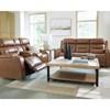 Knightington Power Reclining Leather Match Sofa (PCU1160015A) image 12