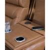 Knightington Power Reclining Leather Match Sofa (PCU1160015A) image 9