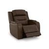 Knightington Power Leather Match Recliner (PCU1160213A) image 2