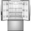 36-inch, 31 cu. ft. Freestanding French 3- Door Refrigerator with Internal Water Dispenser (WRFF3336SZ) image 2