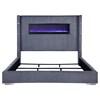 Tisdall King Upholstered Panel Bed (306030KE) image 3