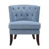 Melrose Stationary Fabric Accent Chair (1007BUE-1) image 1