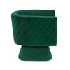 Candace Swivel Fabric Chair (1022GN-1) image 3