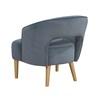 Dorset Stationary Fabric Accent Chair (1053DG-1) image 5