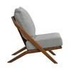Audrey Stationary Fabric Accent Chair (1057GY-1) image 3