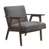 Omara Stationary Fabric Accent Chair (1106DG-1) image 1