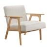 Omara Stationary Fabric Accent Chair (1106NABE-1) image 1