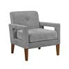 Belfort Stationary Fabric Accent Chair (1113GY-1) image 1