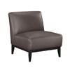 Houghton Stationary Leather Accent Chair (1129DBR-1) image 2