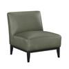 Houghton Stationary Leather Accent Chair (1129GRN-1) image 2