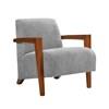 Odessa Stationary Fabric Accent Chair (1136GY-1) image 1