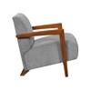 Odessa Stationary Fabric Accent Chair (1136GY-1) image 3