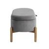 Mavis 4797GY Lift Top Storage Bench image 3