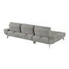 Dominic Fabric 2 pc Sectional (8400DVG*2LC2R) image 4