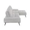 Dominic Fabric 2 pc Sectional (8400LTG*22LRC) image 3
