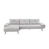 Dominic Fabric 2 pc Sectional (8400LTG*2LC2R) image 1