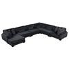 Traverse Fabric 6 pc Sectional (8555BK*2CR3ACVC) image 2