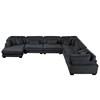Traverse Fabric 6 pc Sectional (8555BK*2CR3ACVC) image 4