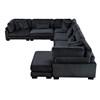Traverse Fabric 6 pc Sectional (8555BK*2CR3ACVC) image 5