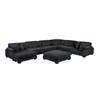 Traverse Fabric 7 pc Sectional (8555BK*2CR3ACVCOT) image 2