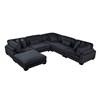 Traverse Fabric 6 pc Sectional (8555BK*3CR2ACOT) image 2