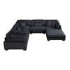 Traverse Fabric 6 pc Sectional (8555BK*3CR2ACOT) image 3