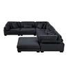 Traverse Fabric 6 pc Sectional (8555BK*3CR2ACOT) image 5
