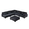 Traverse Fabric 6 pc Sectional (8555BK*6OT) image 2