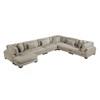 Traverse Fabric 6 pc Sectional (8555GB*2CR3ACVC) image 2